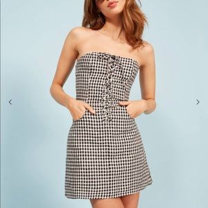 Reformation Gingham Dress